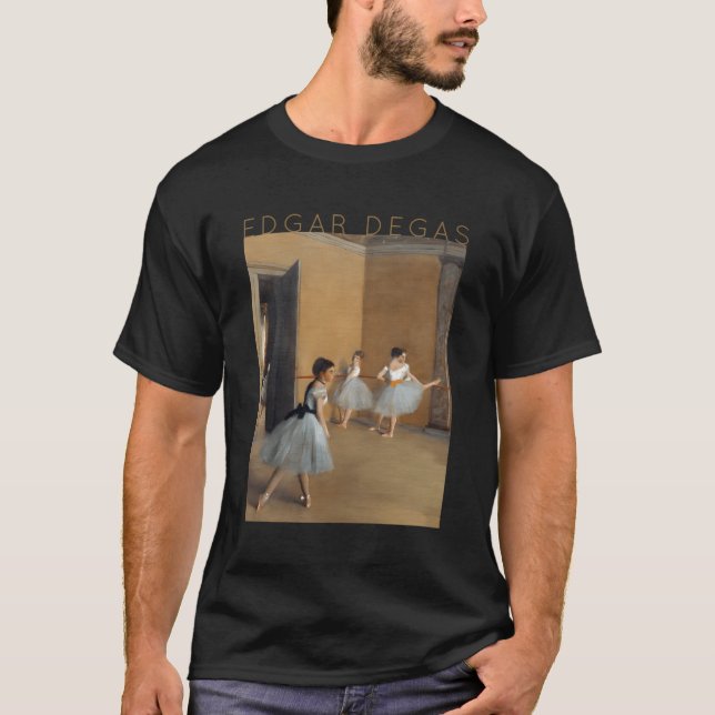 Edgar Degas The Dance Foyer For And Ballerinas T-Shirt (Front)