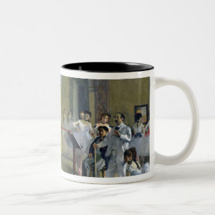 Edgar Degas The Dance Foyer Two-Tone Coffee Mug