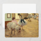 Edgar Degas The Dance Lesson (Front/Back)