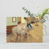 Edgar Degas The Dance Lesson (Standing Front)