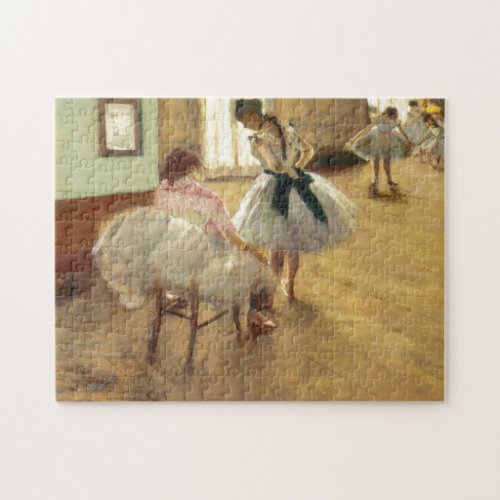 Edgar Degas The Dance Lesson Jigsaw Puzzle