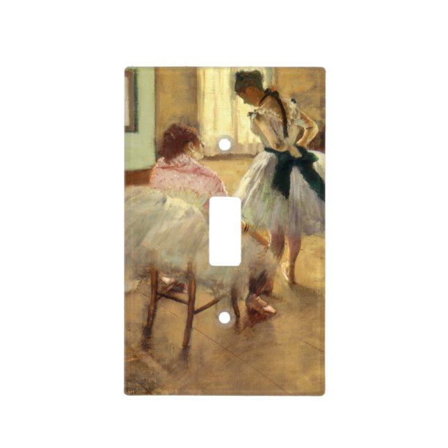 Edgar Degas The Dance Lesson Light Switch Cover (Front)