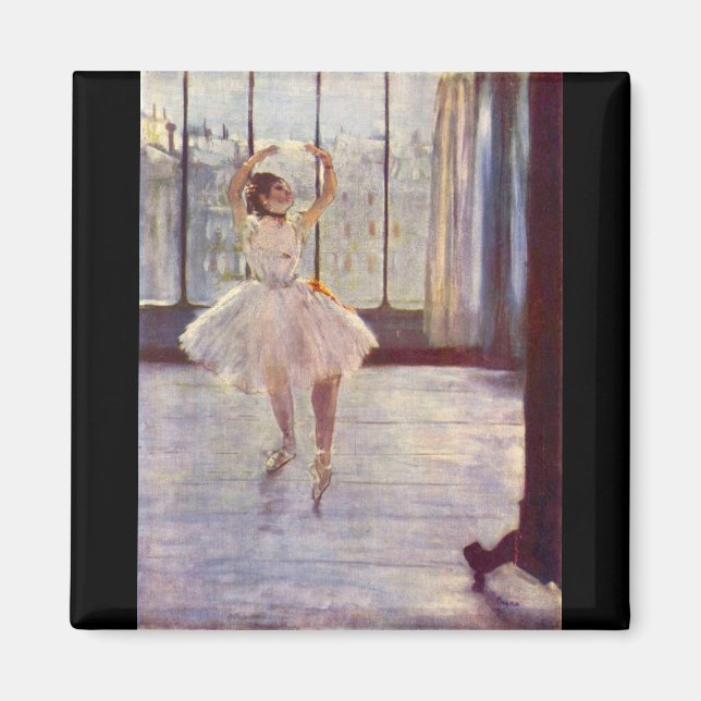 Edgar Degas - The dancer at the photographer Magnet (Front)