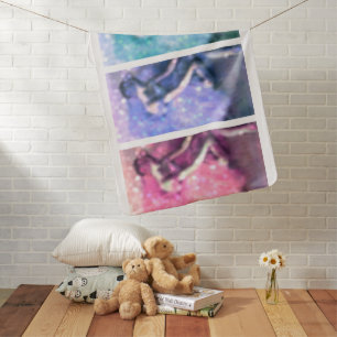 Edgar Degas The Dancer Pastel Ballerina Sparkle Baby Blanket