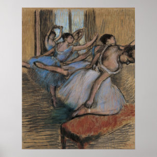 Edgar Degas The Dancers Poster