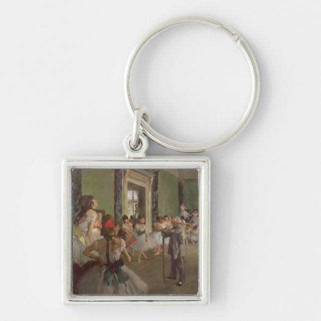 Edgar Degas | The Dancing Class, c.1873-76 Keychain (Front)