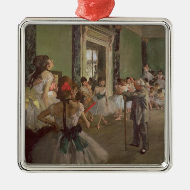 Edgar Degas | The Dancing Class, c.1873-76 Metal Ornament (Front)