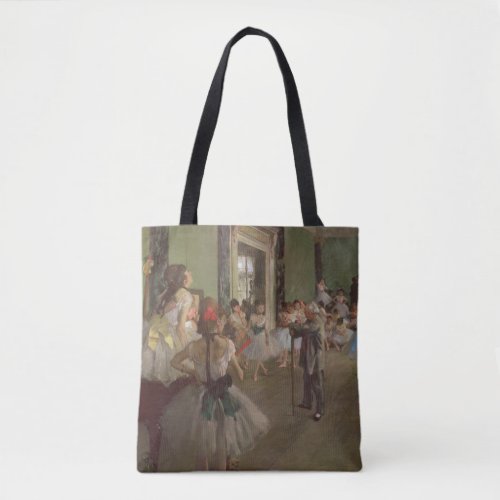 Edgar Degas  The Dancing Class c1873_76 Tote Bag