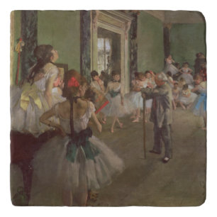 Edgar Degas   The Dancing Class, c.1873-76 Trivet