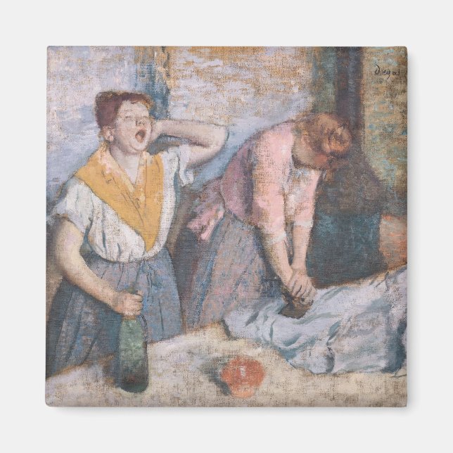 Edgar Degas | The Laundresses, c.1884 Magnet (Front)