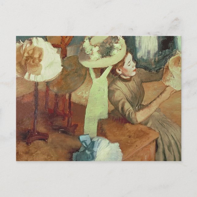 Edgar Degas | The Millinery Shop, 1879/86 Postcard (Front)