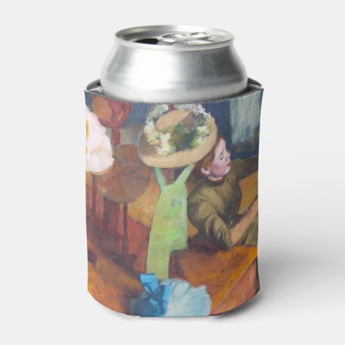 Edgar Degas _ The Millinery Shop Can Cooler