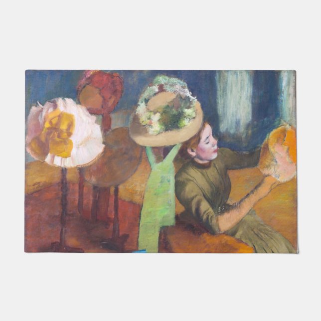 Edgar Degas - The Millinery Shop Doormat (Front)