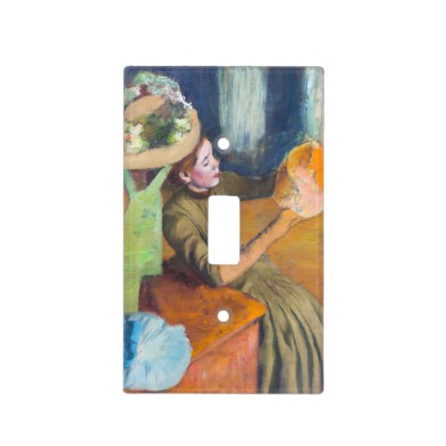 Edgar Degas _ The Millinery Shop Light Switch Cover