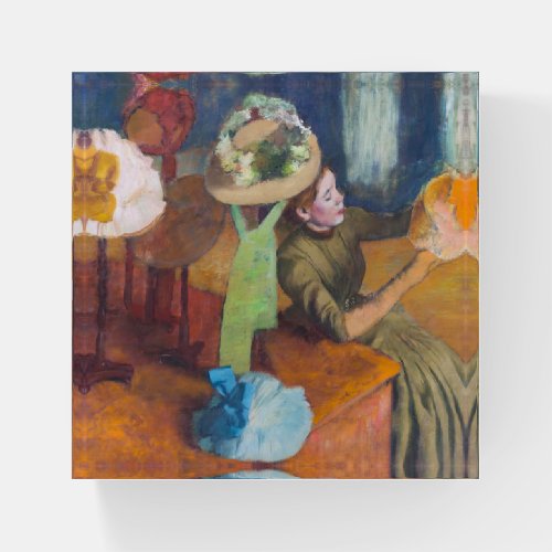 Edgar Degas _ The Millinery Shop Paperweight