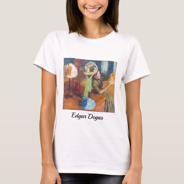 Edgar Degas - The Millinery Shop T-Shirt (Front)