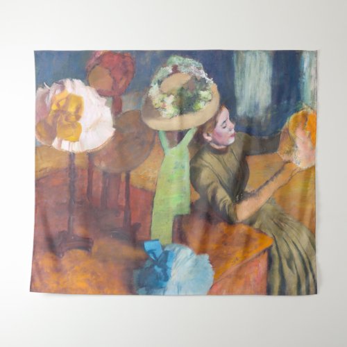 Edgar Degas _ The Millinery Shop Tapestry