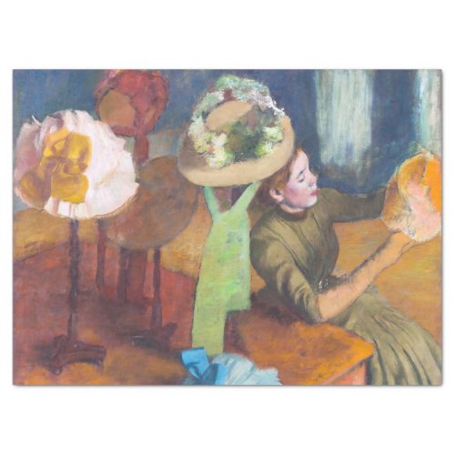 Edgar Degas _ The Millinery Shop Tissue Paper