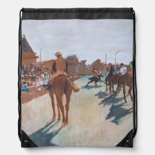 Edgar Degas _ The Parade Drawstring Bag