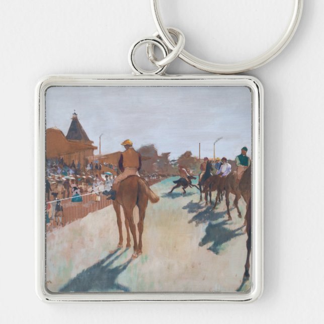 Edgar Degas - The Parade Keychain (Front)