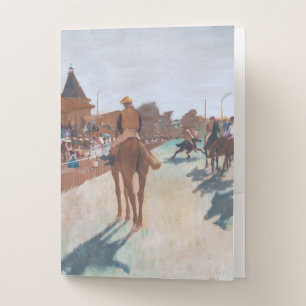 Edgar Degas - The Parade Pocket Folder