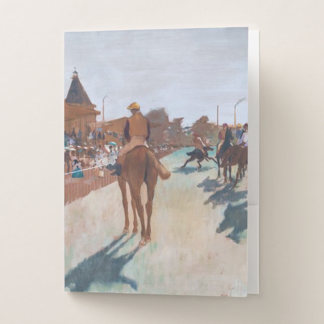 Edgar Degas - The Parade Pocket Folder (Front)