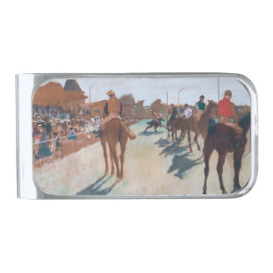 Edgar Degas - The Parade Silver Finish Money Clip