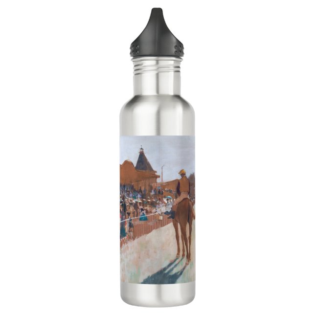 Edgar Degas - The Parade Stainless Steel Water Bottle (Left)