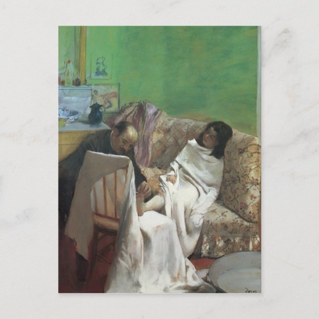 Edgar Degas | The Pedicure, 1873 Postcard (Front)