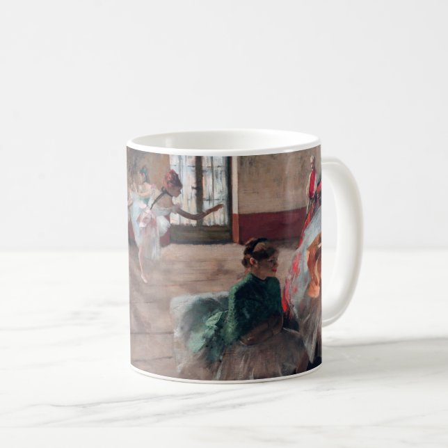 Edgar Degas - The Rehearsal Coffee Mug (Front Right)