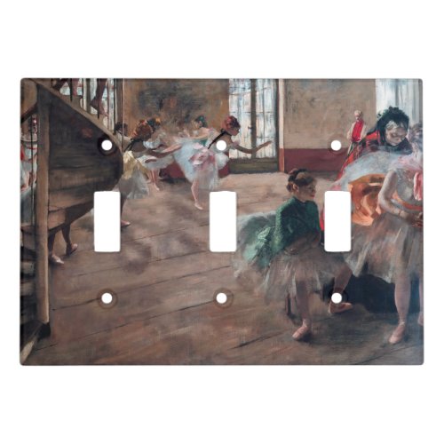 Edgar Degas _ The Rehearsal Light Switch Cover