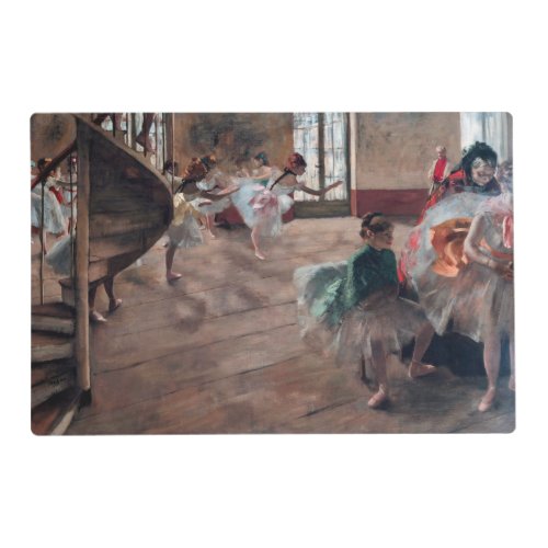 Edgar Degas _ The Rehearsal Placemat