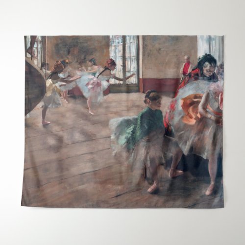 Edgar Degas _ The Rehearsal Tapestry