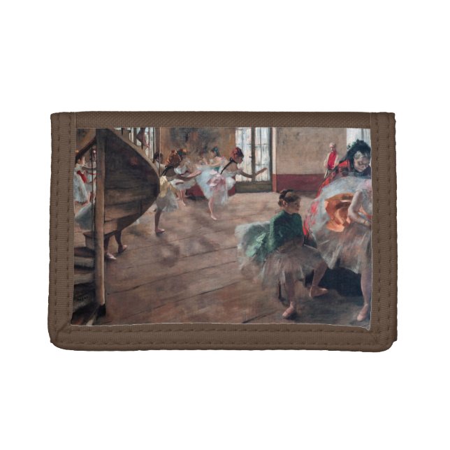 Edgar Degas - The Rehearsal Trifold Wallet (Front)