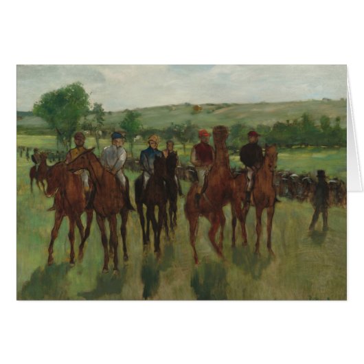 Edgar Degas | The Riders Cards (Front Horizontal)