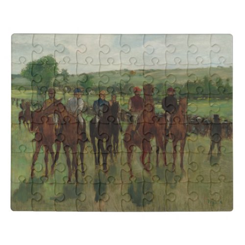 Edgar Degas  The Riders Jigsaw Puzzle