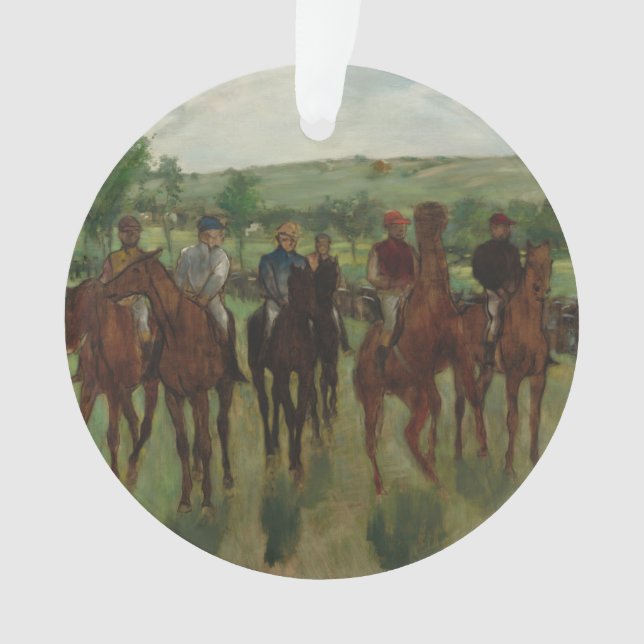 Edgar Degas | The Riders Ornament (Front)