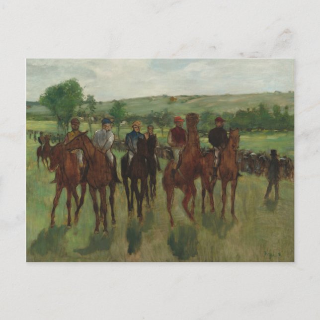Edgar Degas | The Riders Postcard (Front)