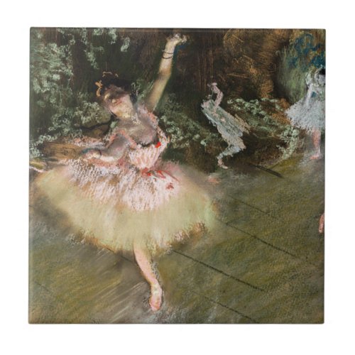 Edgar Degas _ The Star 1878 Ceramic Tile