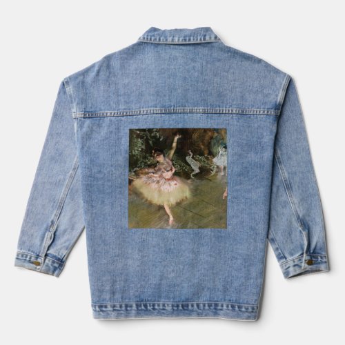 Edgar Degas _ The Star 1878 Denim Jacket