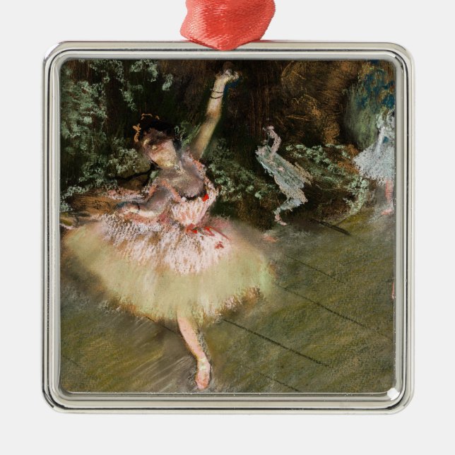 Edgar Degas - The Star 1878 Metal Ornament (Front)