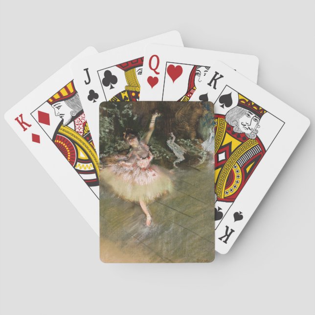 Edgar Degas - The Star 1878 Poker Cards (Back)