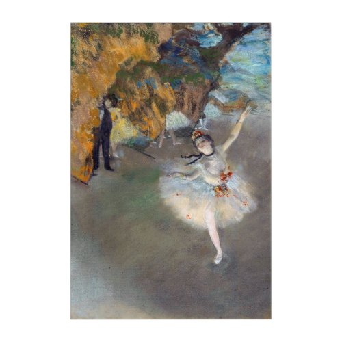 Edgar Degas _ The Star  Dancer on the Stage Acrylic Print