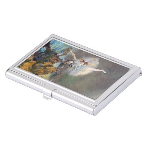 Edgar Degas _ The Star  Dancer on the Stage Business Card Case