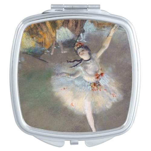 Edgar Degas _ The Star  Dancer on the Stage Compact Mirror