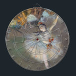 Edgar Degas - The Star / Dancer on the Stage Dart Board<br><div class="desc">The Star / Dancer on the Stage (Ballet/ L'etoile) - Edgar Degas,  Pastel on Monotype,  1876-1877</div>