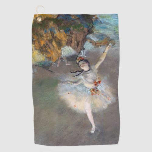 Edgar Degas _ The Star  Dancer on the Stage Golf Towel