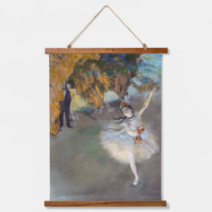 Edgar Degas - The Star / Dancer on the Stage Hanging Tapestry
