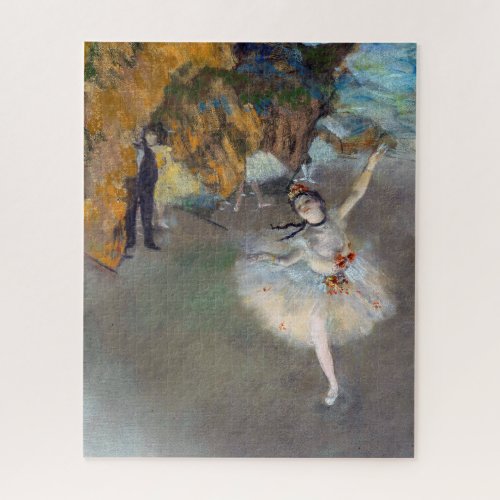 Edgar Degas _ The Star  Dancer on the Stage Jigsaw Puzzle