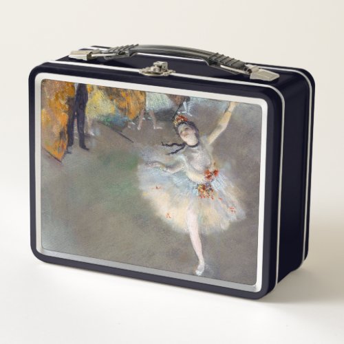 Edgar Degas _ The Star  Dancer on the Stage Metal Lunch Box